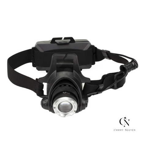 LED Head Lash Light - Battery Operated (UV Clear Adhesive Included)
