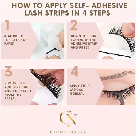 Self-Adhesive Strip Lash Strips