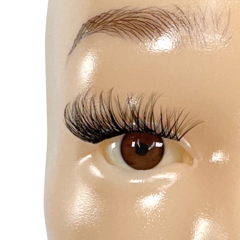 Cluster Lashes - Clear Band Press On