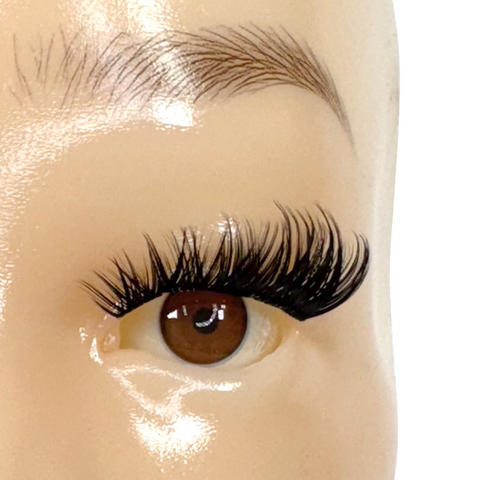 Cluster Lashes - Clear Band Press On