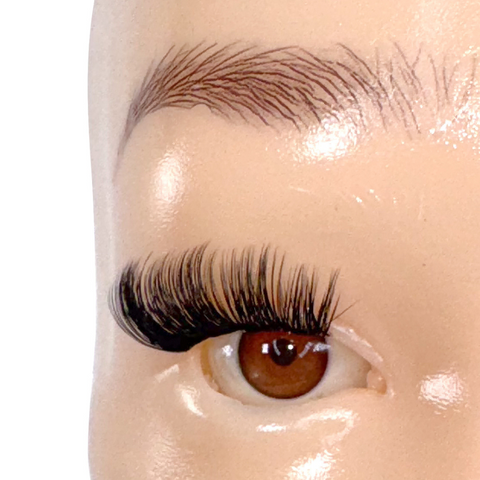 Cluster Lashes - Clear Band Press On