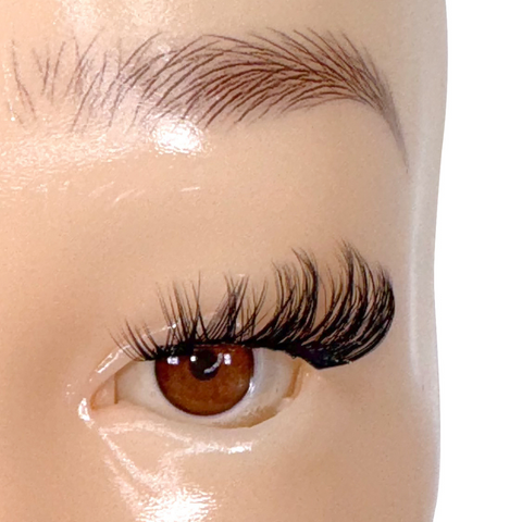 Cluster Lashes - Clear Band Press On