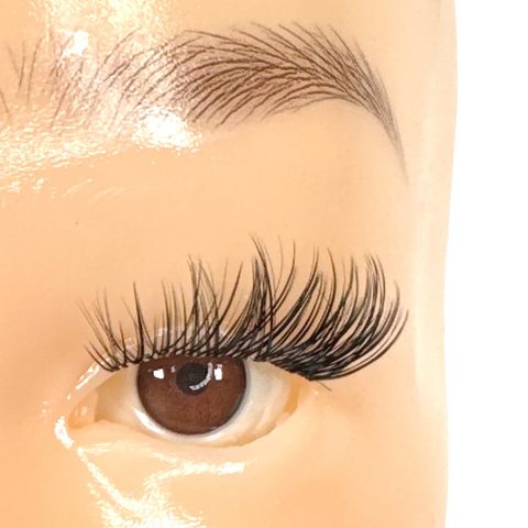 Cluster Lashes - Clear Band Press On