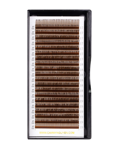 Wet Spikes - Dark Brown