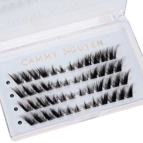 Cluster Lashes - Mapped Press On - Spiky