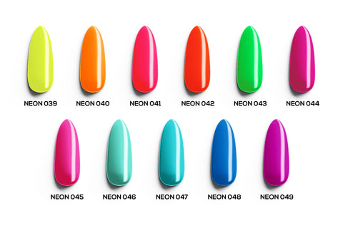 NEON GEL NAIL POLISH SET