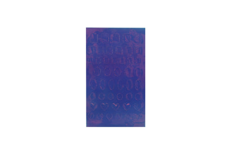 COLORFUL LASER FOIL PAPER 11 PC SET