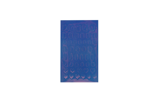 COLORFUL LASER FOIL PAPER 11 PC SET