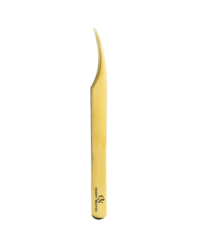 Gold Curve Isolation Tweezer