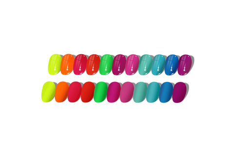 NEON GEL NAIL POLISH SET